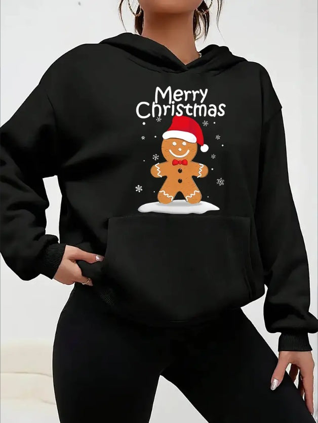 Women'S Casual Christmas Hoodie