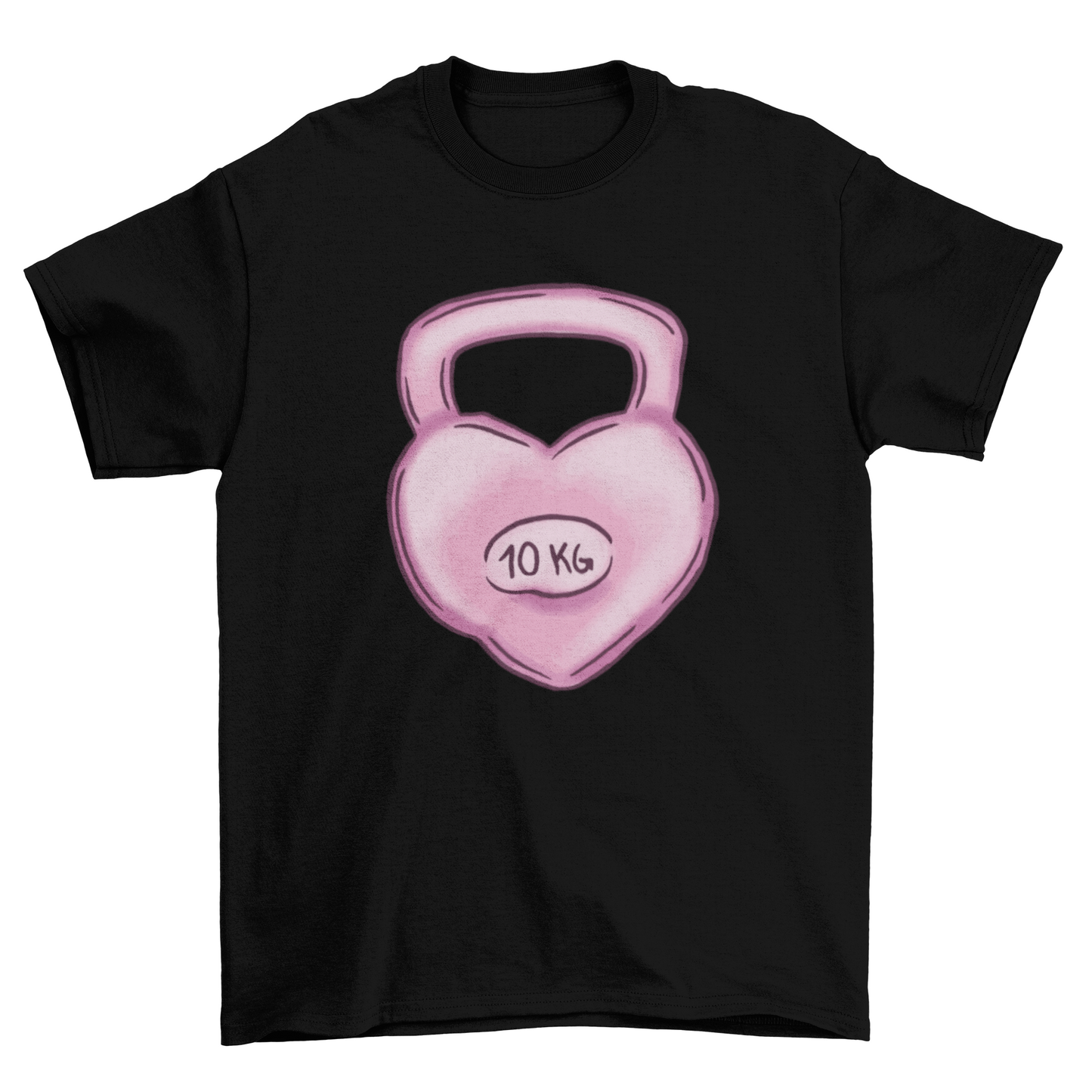 Kettlebell heart t-shirt