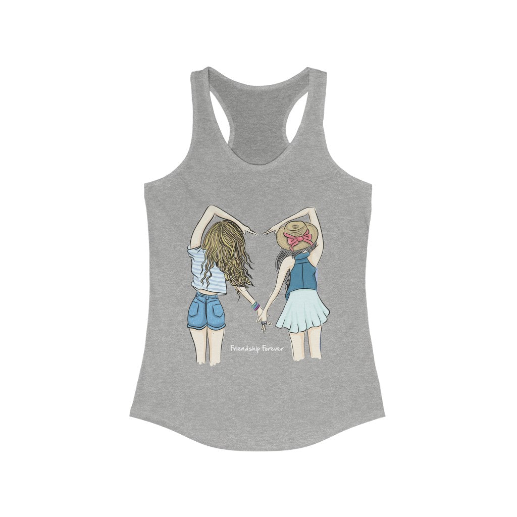 Girl Series - Friendship Forever Racerback Tank Top