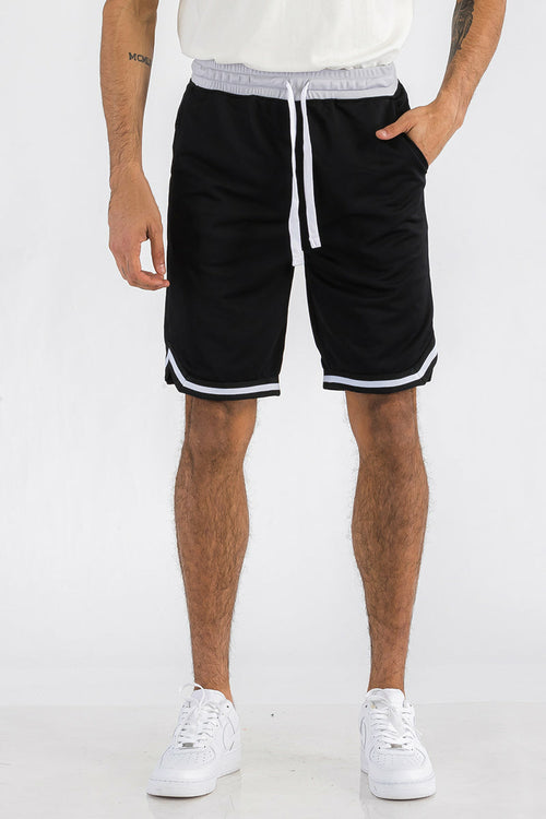 Mens Striped Basketball Active Jordan Shorts