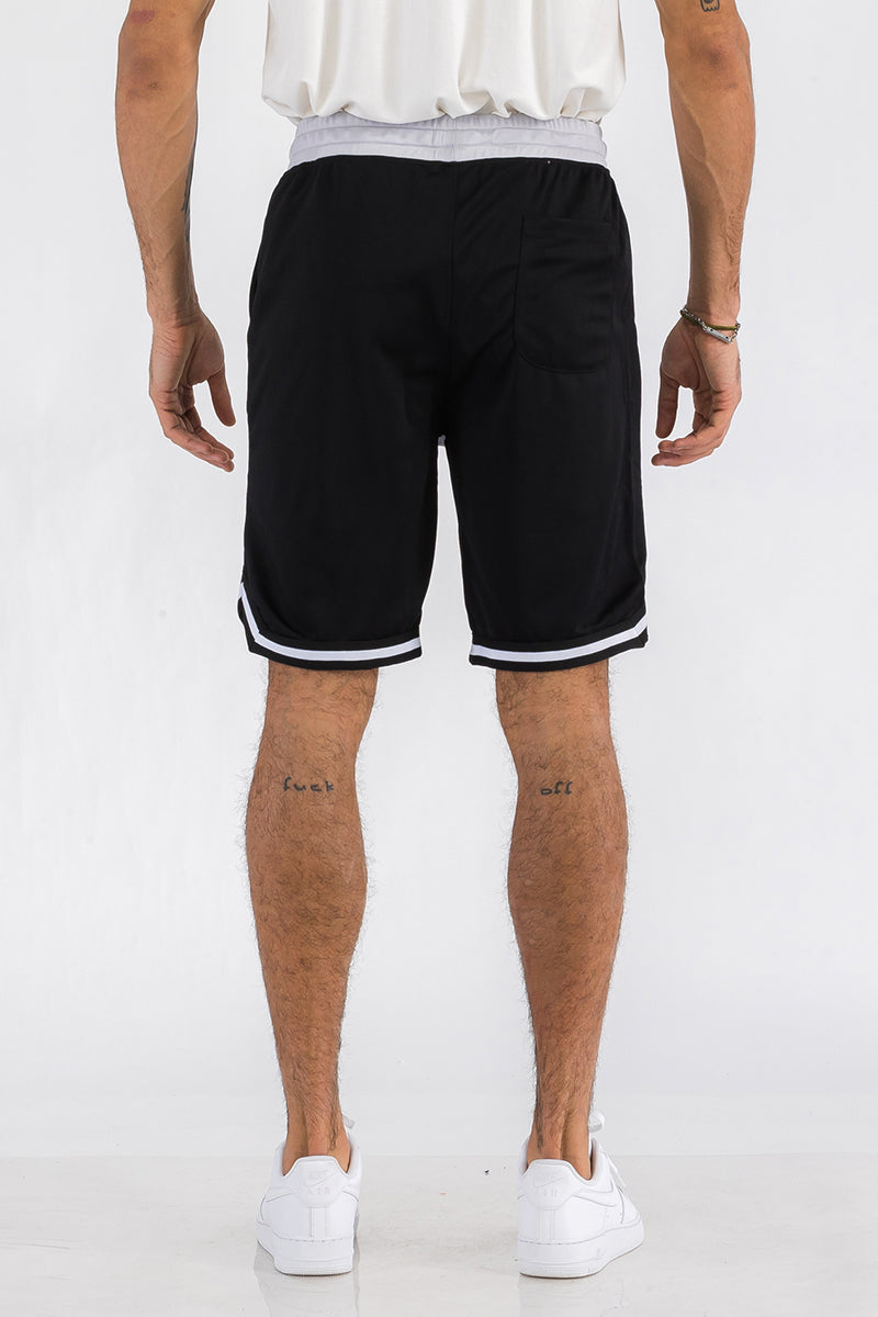 Mens Striped Basketball Active Jordan Shorts