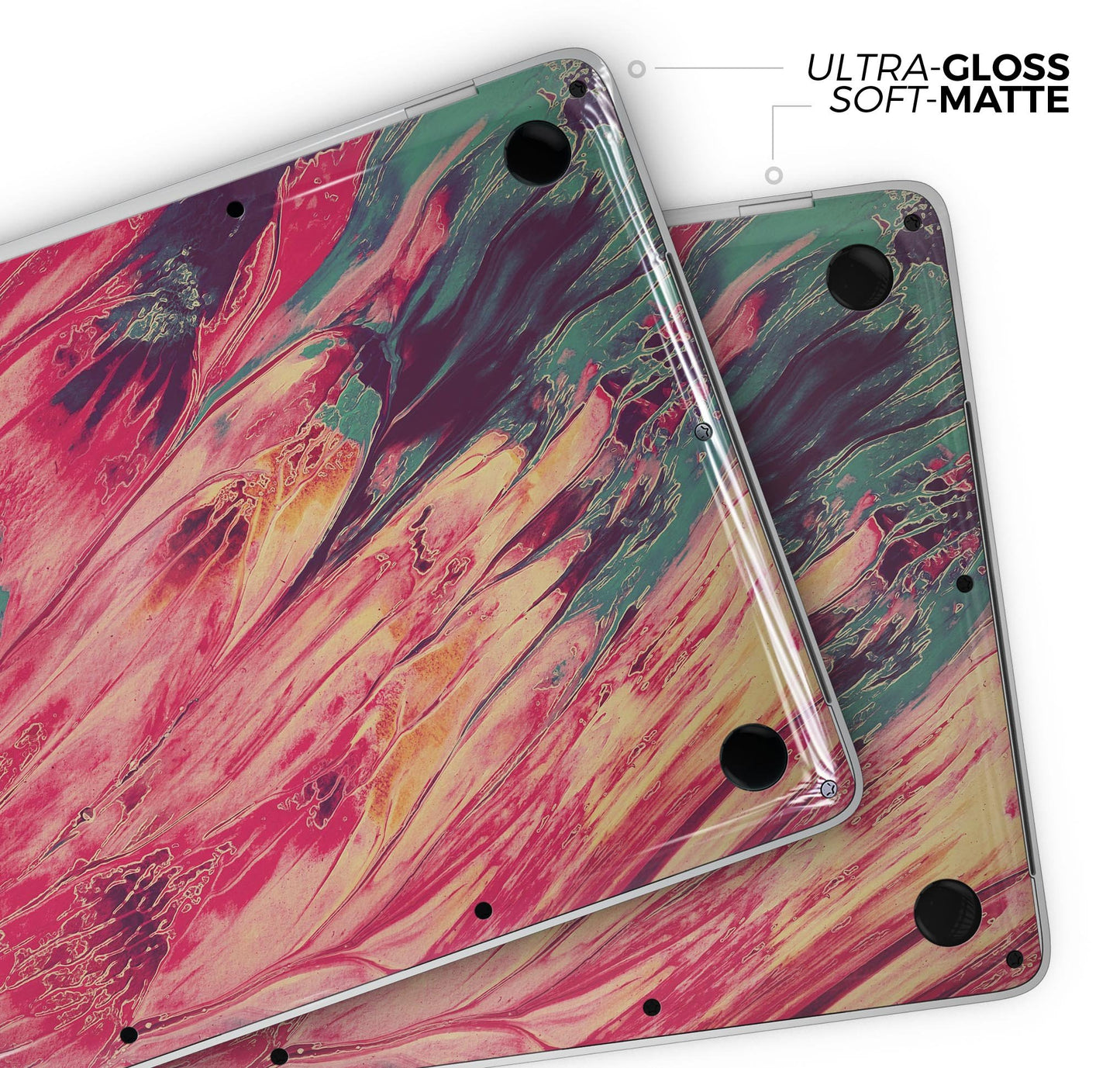 Liquid Abstract Paint Remix V96 - Skin Decal Wrap Kit Compatible with