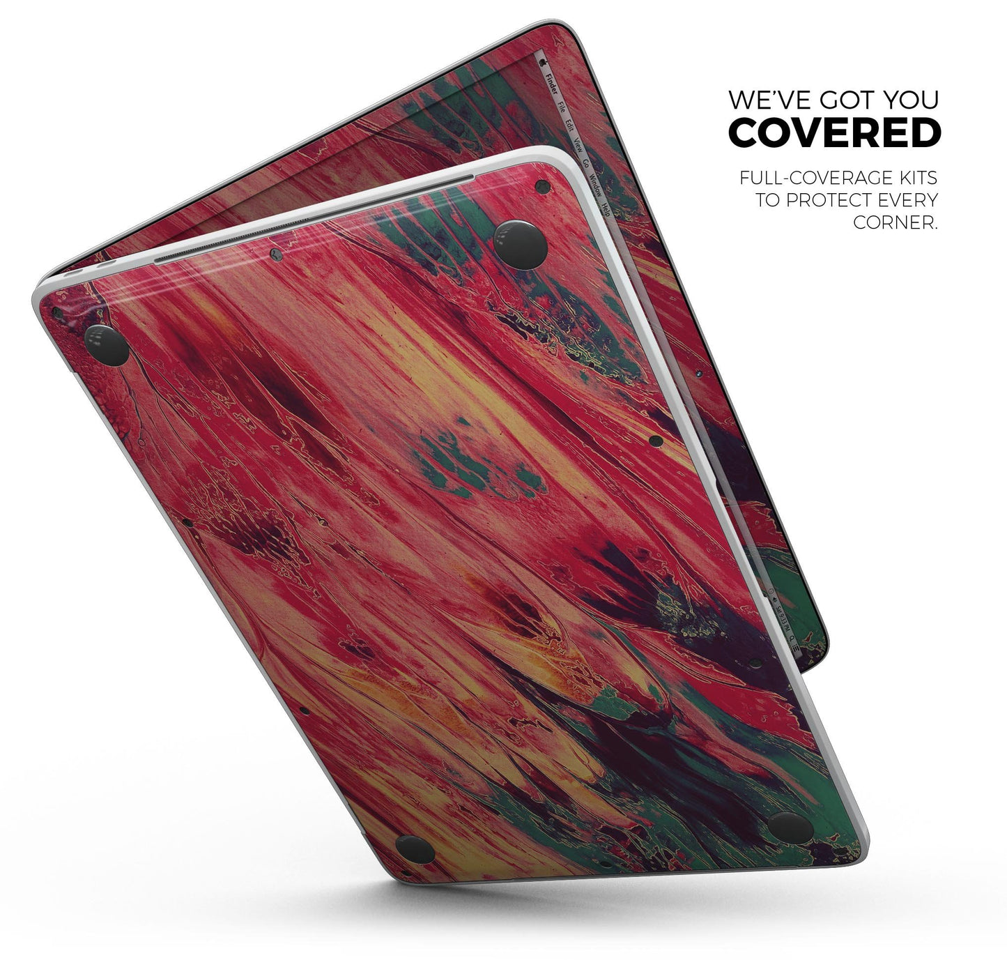 Liquid Abstract Paint Remix V96 - Skin Decal Wrap Kit Compatible with