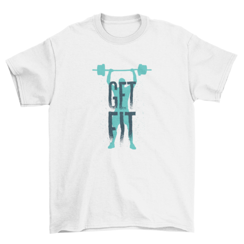 Get Fit T-shirt Design