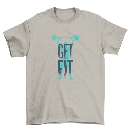 Get Fit T-shirt Design