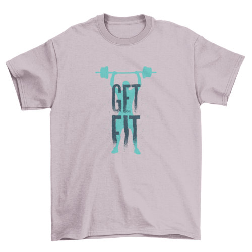 Get Fit T-shirt Design