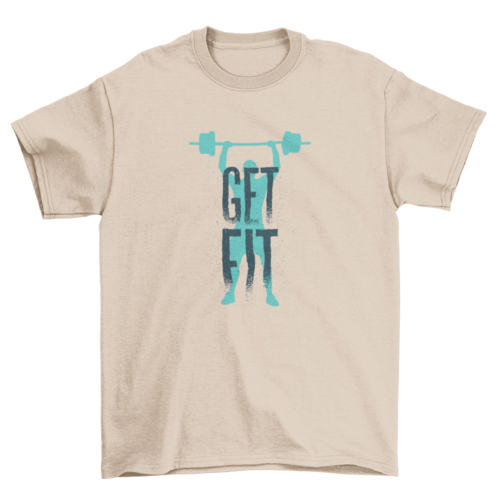 Get Fit T-shirt Design