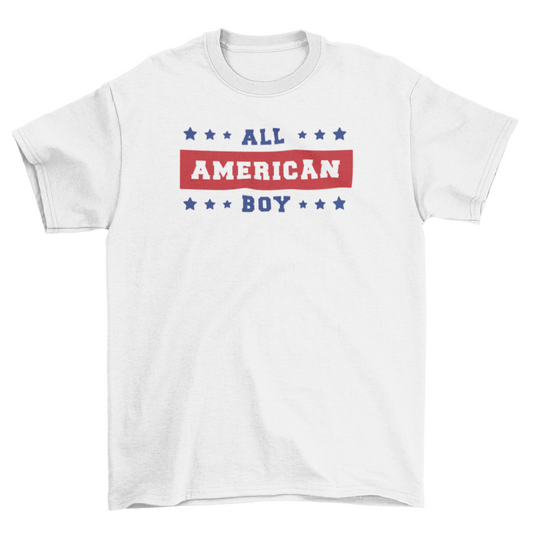 American boy t-shirt