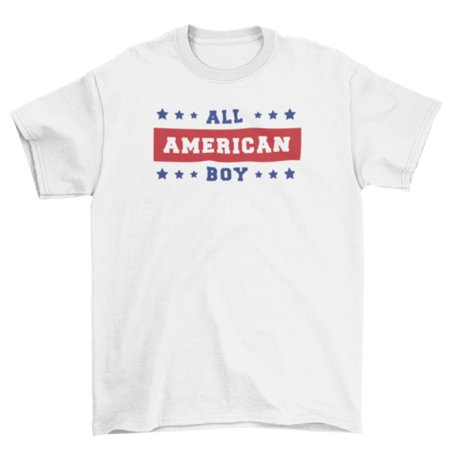 American boy t-shirt