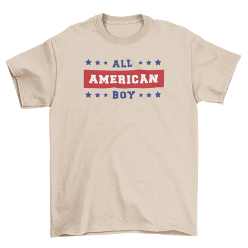 American boy t-shirt