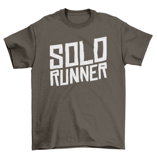 Solo runner t-shirt