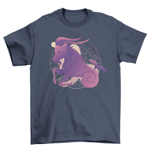 Capricorn zodiac sign astrology horoscope t-shirt