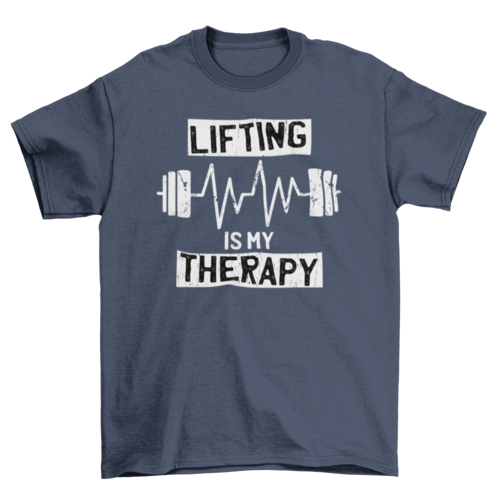 Weightlifting therapy t-shirt