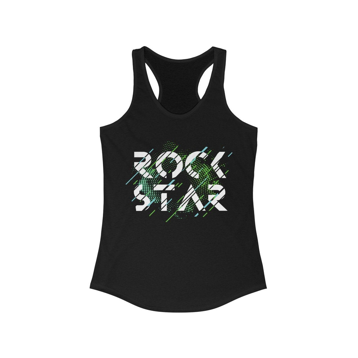 Rock Star Racerback Tank Top