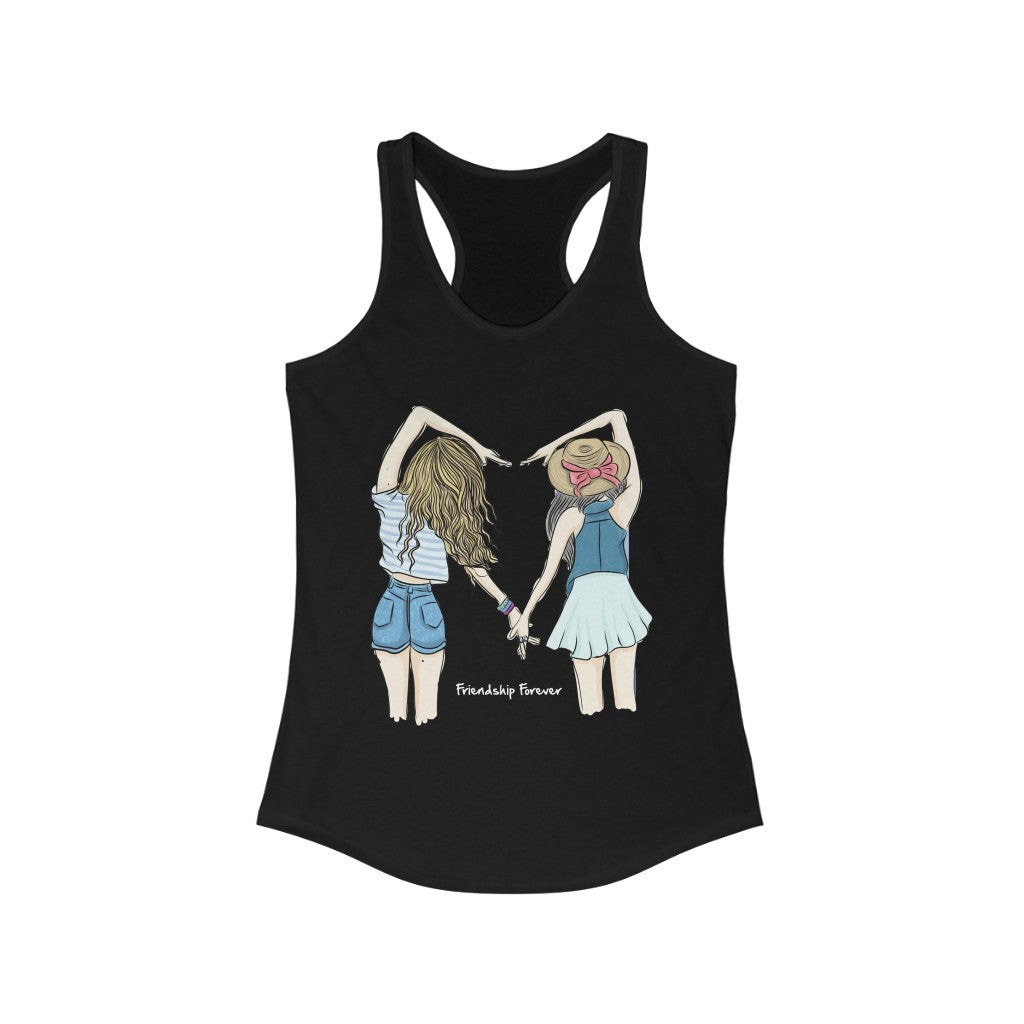 Girl Series - Friendship Forever Racerback Tank Top